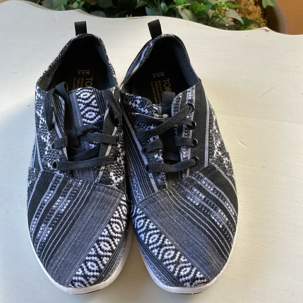 Men’s Toms Lace-Up Del Rey Sneakers Size 8.5
